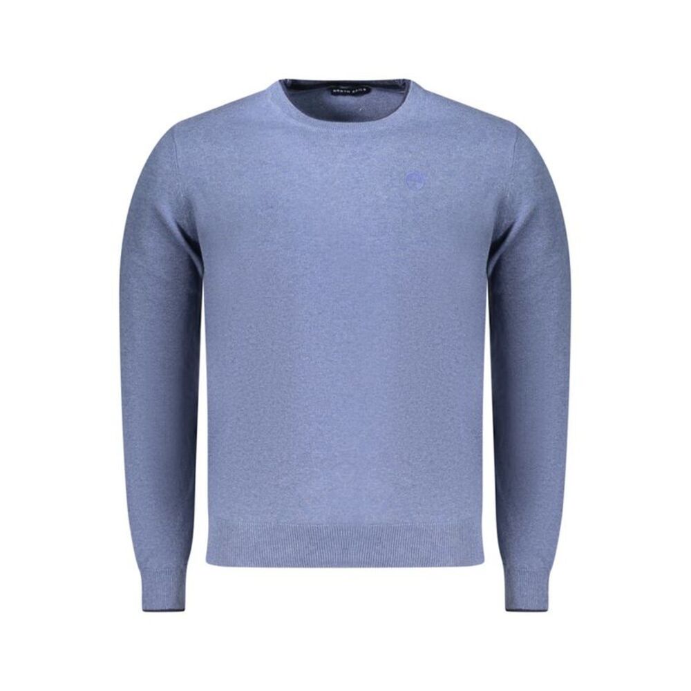 North Sails Blue Cotton Men's Men's Sweater